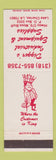 Matchbook Cover - Digger's Industrial Equipment and Supply Lake Charles LA
