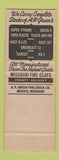 Matchbook Cover - AP Green Refractory Philadelphia PA Scranton PA