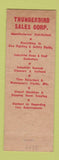 Matchbook Cover - Thunderbird Sales Corp Phoenix AZ
