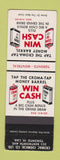 Matchbook Cover - Croma Tap Chromac Chemical Toronto ON Montreal