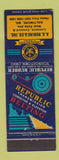 Matchbook Cover - Republic Belting Rubber AK Robins Baltimore MD