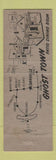 Matchbook Cover - Russel Glenn's Danville Hotel Restaurant Danville CA