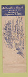 Matchbook Cover - Alta Mira Hotel Sausalito CA CREASES