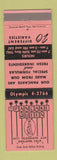 Matchbook Cover - Pancake Queen Restaurant Oakland CA