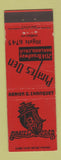 Matchbook Cover - Pirates Den Oakland CA WEAR