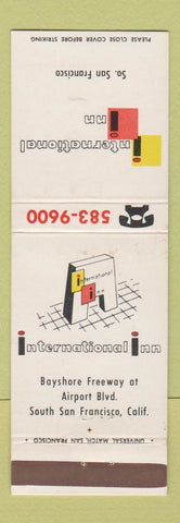 Matchbook Cover - International Inn South San Francisco CA