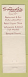 Matchbook Cover - Spenger's Fish Grotto Berkeley CA