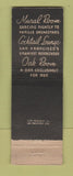 Matchbook Cover - St Francis Hotel San Francisco CA WEAR