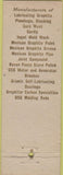 Matchbook Cover - US Graphite Co Saganaw MI Ralph Jiroch