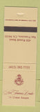 Matchbook Cover - Sir Francis Drake Hotel San Francisco CA