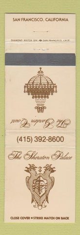 Matchbook Cover - The Garden Court Sheraton Palace San Francisco CA WEAR