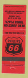 Matchbook Cover - Phillips 66 oil gas Beto Junction Lebo KS WEAR