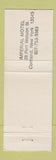 Matchbook Cover - Exxon oil gas Byron's Cortland NY