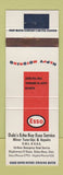 Matchbook Cover - Esso oil gas Dale's Echo Bay ON