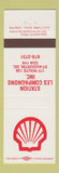 Matchbook Cover - Shell oil gas St Augustin QC