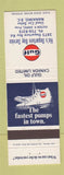 Matchbook Cover - Gulf oil gas Vic's Departure Bay Nanaimo BC