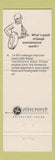 Matchbook Cover - Shell oil gas Clio MI