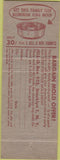Matchbook Cover - Jello Fat Guy on Scale