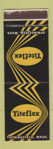 Matchbook Cover - Titeflex Springfield MA WEAR