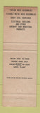 Matchbook Cover - Titeflex Springfield MA WEAR