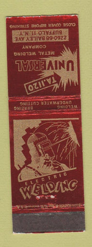 Matchbook Cover - Universal Metal Welding Buffalo NY WEAR