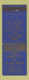Matchbook Cover - Union Oil Well Supply Artesia Hobbs NM Aspermont Sundown TX