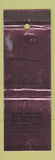 Matchbook Cover - Kaiser Refractories Periclase WORN