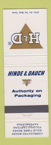 Matchbook Cover - Hinde & Dauch Packaging Canada