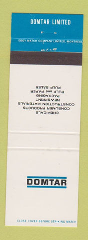Matchbook Cover - Domtar Limited Chemical Canada