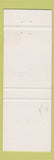 Matchbook Cover - Domtar Limited Chemical Canada