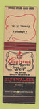 Matchbook Cover - Courtleigh Sports Apparel Clothes Tidmore's Deming NM