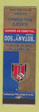Matchbook Cover - Botany 500 Men's Clothes Alrick's Hutchinson KS?