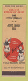 Matchbook Cover - Twin Features Alden Rochester Clothes Cuyahoga Falls OH