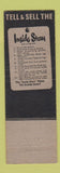 Matchbook Cover - Betty Rose Women's Clothes David Balch Joliet IL