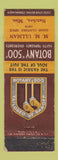 Matchbook Cover - Botany 500 Men's Clothes MM Ullman Natchez MS WORN