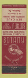 Matchbook Cover - Botany 500 Men's Clothes Ben Gauz Hazleton PA