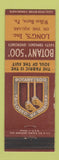 Matchbook Cover - Botany 500 Men's Clothes Long's Inc Wilkes Barre PA