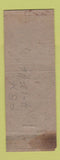 Matchbook Cover - Botany 500 Men's Clothes RE Cox Stephenville TX WEAR