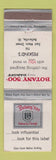 Matchbook Cover - Botany 500 Men's Clothes Peskind's Belleville IL WEAR