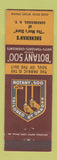 Matchbook Cover - Botany 500 Men's Clothes Shenkman's Canandaigua NY