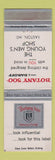 Matchbook Cover - Botany 500 Men's Clothes Young Men's Shop Easton MD