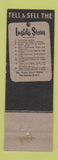 Matchbook Cover - Betty Rose Women's Clothes Heseltine Delaware OH