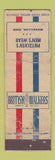 Matchbook Cover - British Walkers Shoes? Pietzcker's Massillon OH POOR