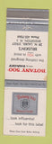 Matchbook Cover - Botany 500 Men's Clothes Bridgeton NJ WEAR