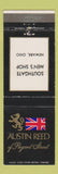 Matchbook Cover - Austin Reed Men's Clothes Southgate Newark OH