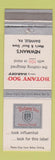 Matchbook Cover - Botany 500 Men's Clothes Newman's Danville PA