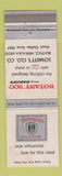 Matchbook Cover - Botany 500 Men's Clothes Schmitt's Beatrice NE