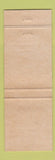 Matchbook Cover - Botany 500 Men's Clothes Cox's Stephenville TX WEAR