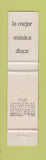 Matchbook Cover - Yarda's Bar Zona Rosa Mexico WORN 12 Strike