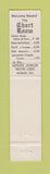 Matchbook Cover - Chart Room Restaurant Howard Johnson Newark DE 12 Strike
